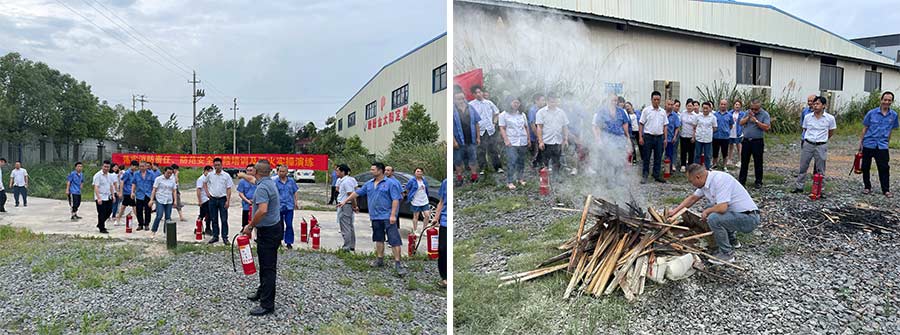 落實消防責任，防范安全風險培訓及滅火實操演練